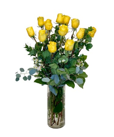 Dozen Long Stem Roses | Salinas (CA) Rose Delivery | Swenson & Silacci ...