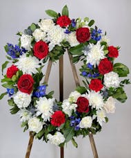 Patriotic Tribute Wreath