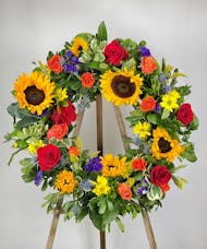 Rainbow of Remembrance Wreath