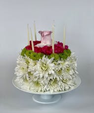 Wonderful Wishes Birthday Cake